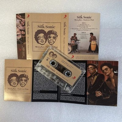 Rap Silk Sonic Bruno Mars Anderson Paak Music Tape An Evening with Silk Sonic Al