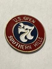 1977 U.S. Open Championship 1" Coin Style Golf Marker - Southern Hills C.C.