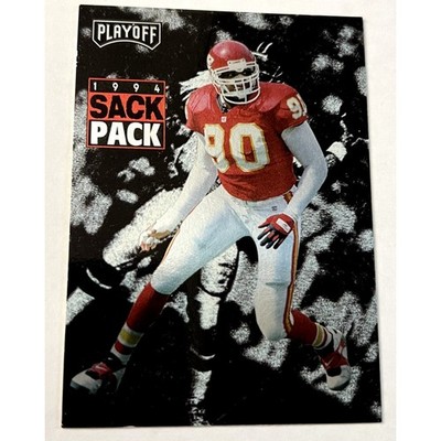 1994 Playoff Texchrome 1994 Sack Pack #229 Neil Smith Kansas City Chiefs NFL
