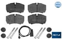 Meyle 0252912320/W Bremsbelagsatz FüR Scheibenbremse Bremsbelagsatz FüR Ford