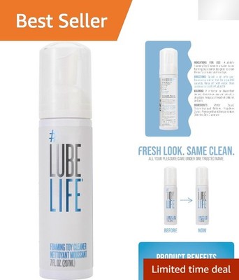 7 Fl Oz LUBELIFE Toy Cleaner with Foaming Dispenser, Fresh Scents & Natural Care