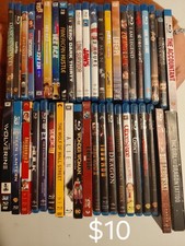  10 EACH Blu Ray Movies All In Good Condition And some Brand New