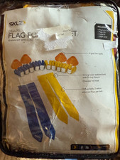 SKLZ 10 Man Flag Deluxe Football Set NEW Rare HTF
