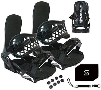 Symbolic 2025 Quick-Ratchit Snowboard Bindings & Stomp Pad & Leash & Disc'S & Sc