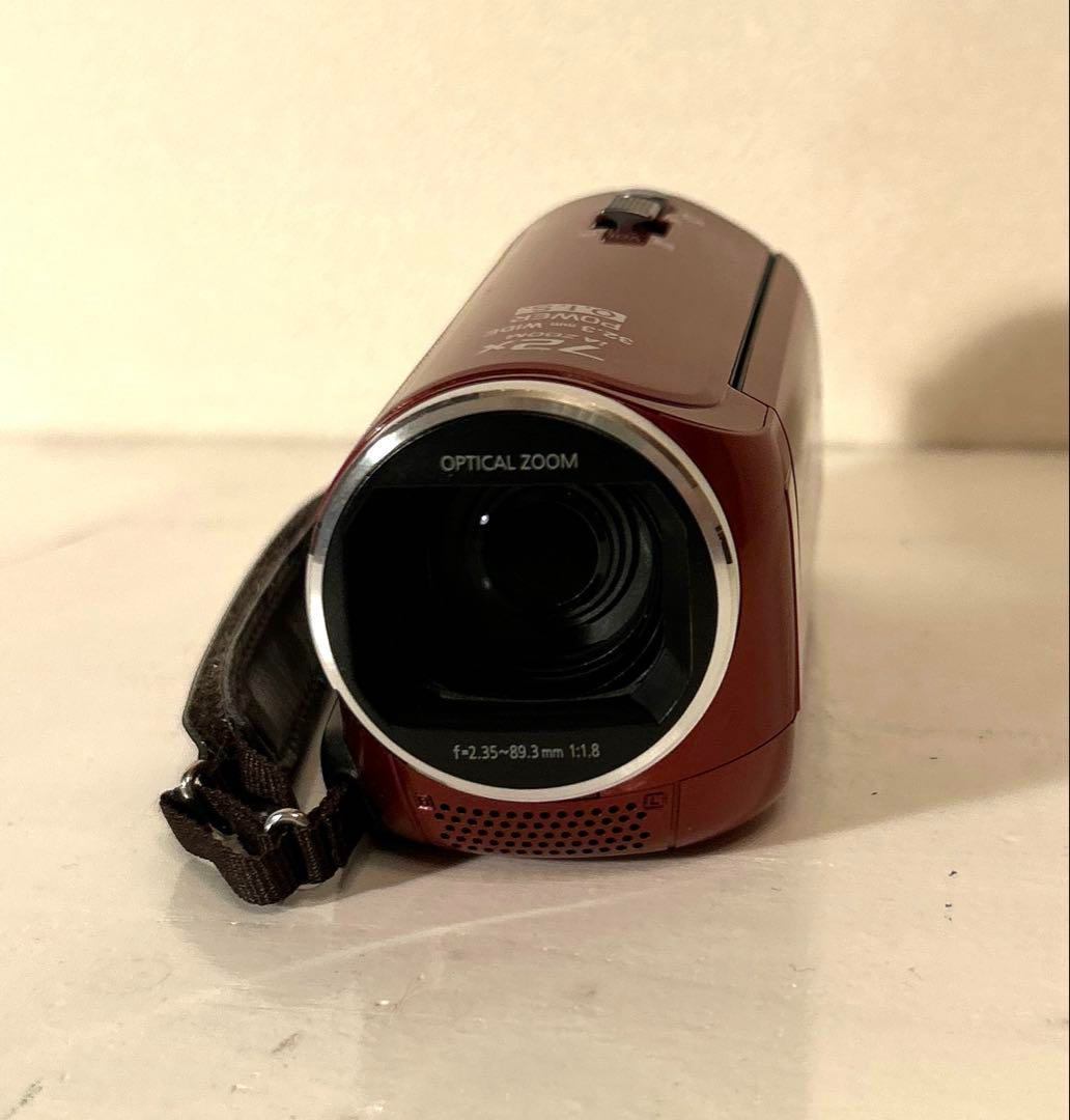 Panasonic HC-V210M Red 10MP Camcorder Video Camera Full HD used