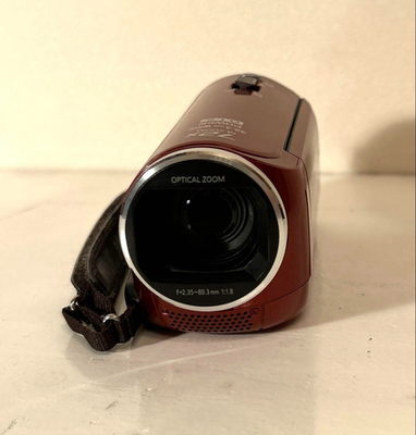 Panasonic HC-V210M Red 10MP Camcorder Video Camera Full HD used
