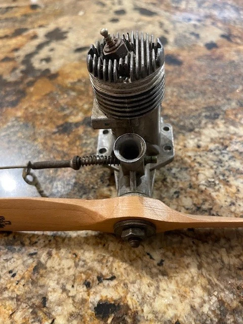 Vintage Fox .15 Control Line / Free Flight CL FF Model Airplane Engine - Image 3 of 4
