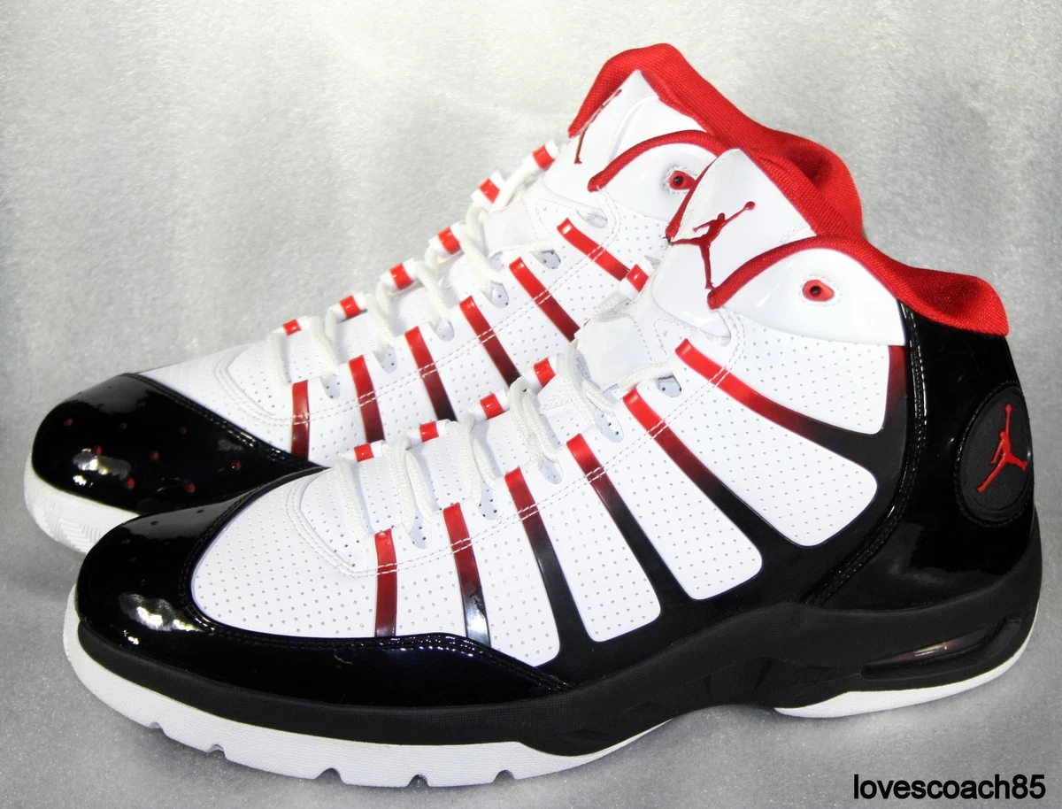 Nike Air Jordan White Black‎ Red Air Max Basketball Shoes US 9 440894-101 Nike Air Max 90 Racing Black White – Puffer Reds main image 3