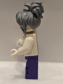 Lego Ninjago Pixal Minifigure (P.I.X.A.L) Rebooted  70724 Rare Gray Hair