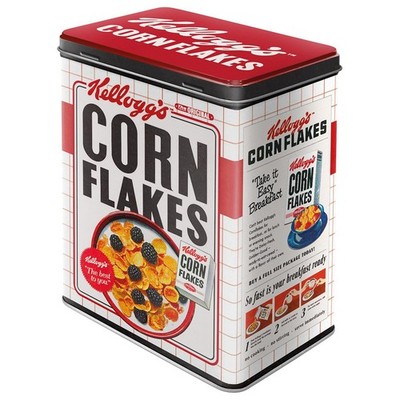 storage tin L, 101.4 oz, Kellogg's   Corn Flakes Bowl   Gift idea for the kit...