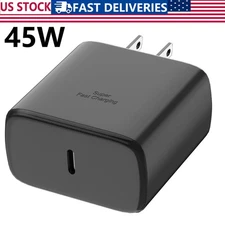 45W Fast Wall Charger Type C Charger Block For Samsung Galaxy (only Adapter)