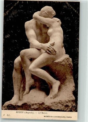 39610896 - Paris Rodin Auguste Le Baiser Musee du Luxembourg LL. 1 Skulptur