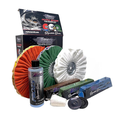 Pro Aluminum Forged Wheels & Stainless Detailing Metal Polishing Ultra Shine Kit