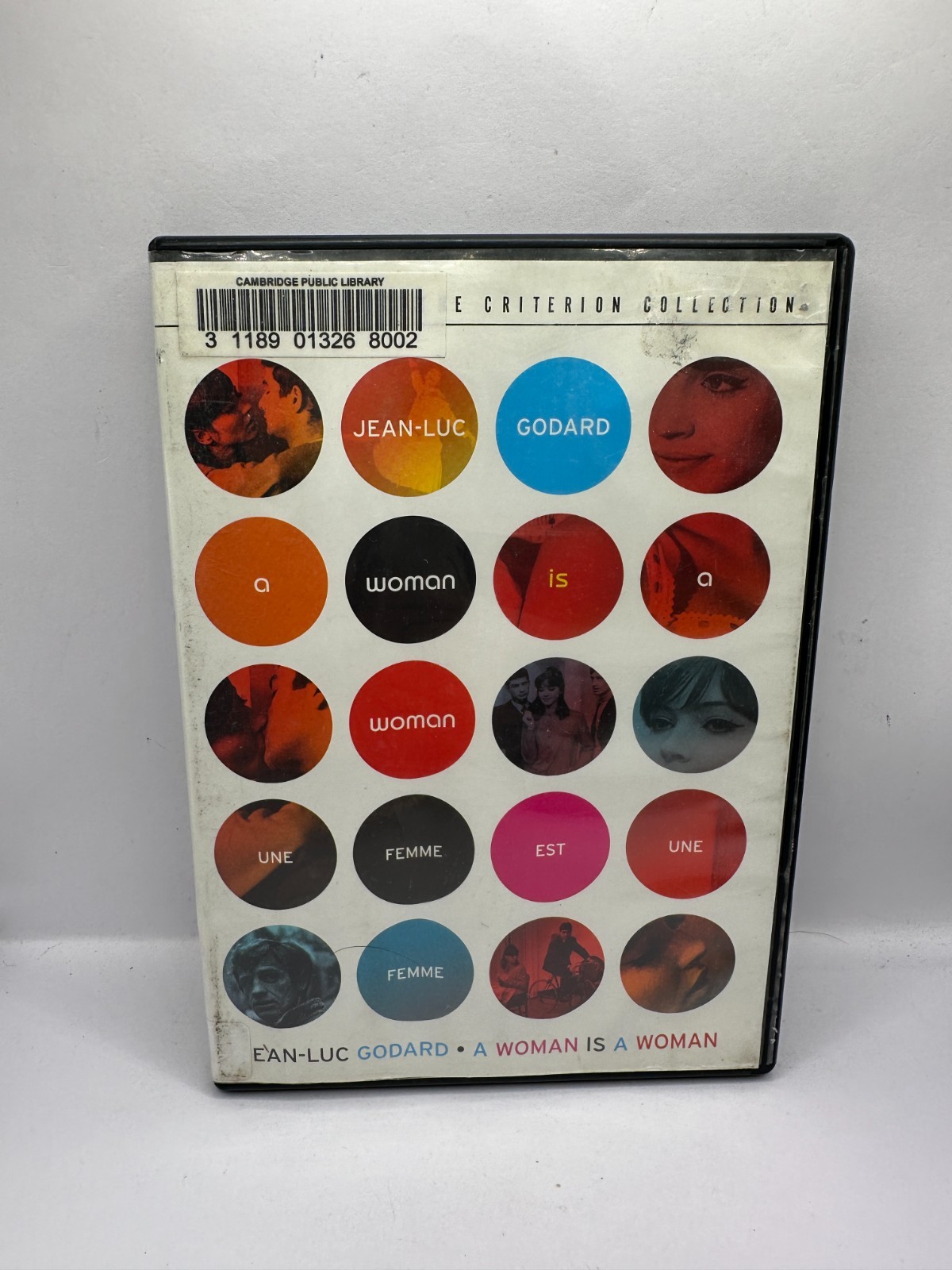 A Woman Is a Woman Criterion Collection DVD OOP Jean-Luc Godard