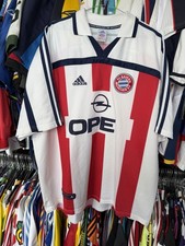 VINTAGE BAYERN MUNICH GERMANY 2000/2001 AWAY FOOTBALL SHIRT JERSEY ADIDAS