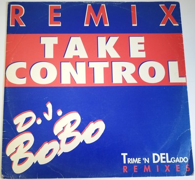 DJ BoBo Take Control (Remix) 12'' Vinyl 33rpm DWA-01.34