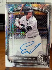 2025 Bowman - Chrome Prospect Mega Box Autographs Eduardo Herrera #BMA-EH...