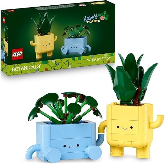 LEGO Botanicals 10349 Happy Plants Set