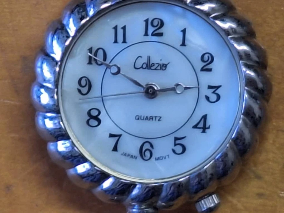 Jam poket lama masih berfungsi Japan Quartz Collezio Old Vintage Pocket Watch - Image 3 of 4