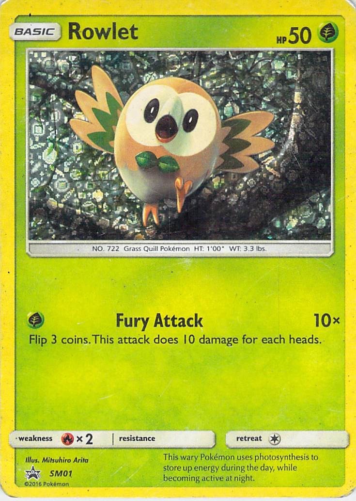 Rowlet SM01 PROMO