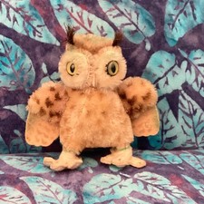 Vintage Steiff Owl-Wittie, no tag or button