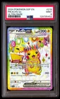 PSA 9 Pikachu EX 219/191 Ultra Rare Ssp En Surging Sparks Pokemon