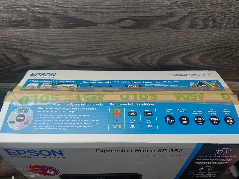 epson xp-352 printer New Sealed - Image 3 of 4