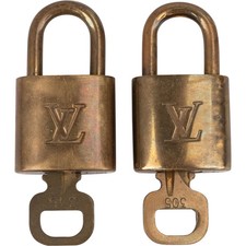Louis Vuitton Unpolished Lock Schloss Padlock
