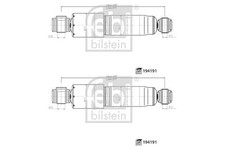 Pair 2x Shock Absorber Rear Fits MAZDA BT-50 2.5 3.0 0995