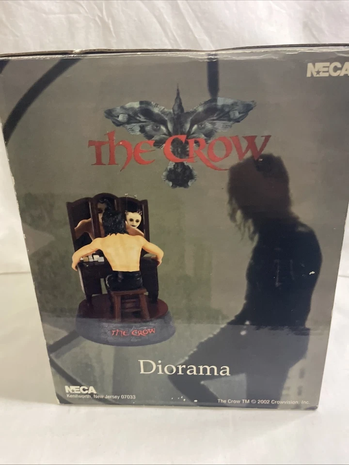 The Crow Eric Draven Brandon Lee Statue Diorama Resin Limited Complete Neca - Image 2 of 4