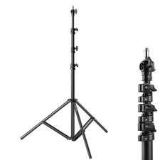 9.2ft Photography Light Stand, Air-Cushioned Light Stand Aluminum Photo Video...