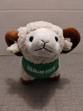Chelsea Teddy Bear Co Colorado State University CSU Rams Mascot Plush 8"