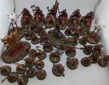 PRONTO PER LA BATTAGLIA! Warhammer Age Of Sigmar Blades Of Khorne Esercito 