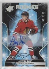 2019-20 SPx Rookies Auto 1/149 Tier 2 Rookies Adam Boqvist #82 Auto h3a