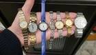 Vintage Watch Lot Of 7 Broken For Parts - Timex Omax Lugano