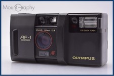 Olympus AF-1 QUARTZ DATE 35mm Compact Film Camera Point  Shoot Vintage Black