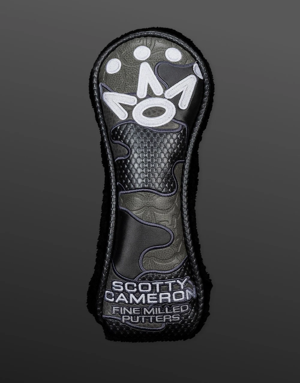 SOLD! Scotty Cameron Putters Hybrid Utility Headcover Crown Collage Gray Piping