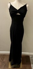 Windsor Black Sparkly Evening Formal Gala Homecoming Gown Dress Long Mermaid