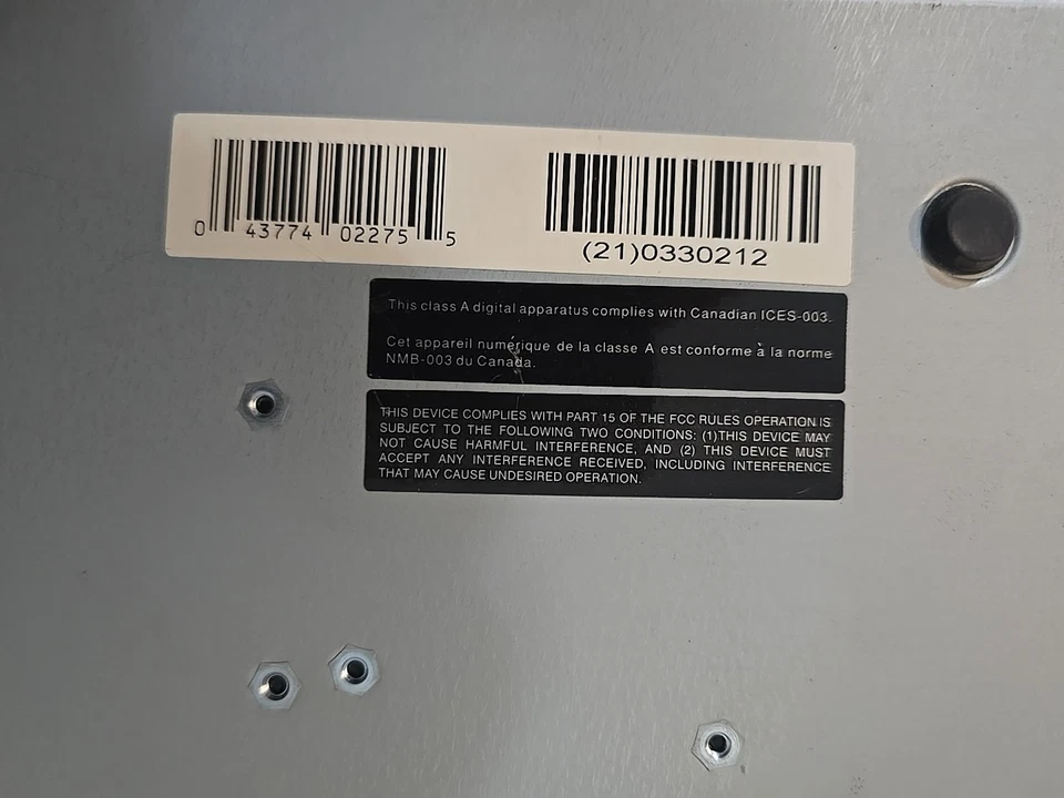 Tascam US-1641 96k/24-Bit USB 2.0 Rackmount Audio/MIDI Interface WORKING w/ Cord - Image 4 of 4