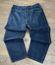 Marithe Francois Girbaud Black Y2K Jeans Baggy Hip Hop Size 40M Clean