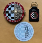 Badge Porsche auto car 911 S Early Registry 1967 1973 with Key fob & Sticker