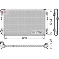 Denso KÜHler WasserkÜHler Passend FüR Audi A3 Q2 Seat Ateca Leon Skoda Karoq