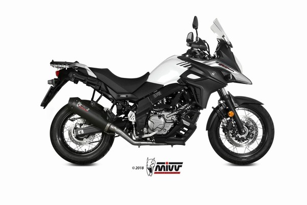 Auspuff Komplett Mivv Oval Suzuki V-STROM 650 2017 - 2024-image