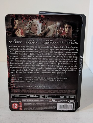 Perfume The Story Of A Murderer DVD Limited Edition Steelcase Region 2 Dutch - Picture 3 of 3
