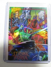 1993 Wizard Image Marc Silvestri's #9 Stryke Force Promo Foil Card