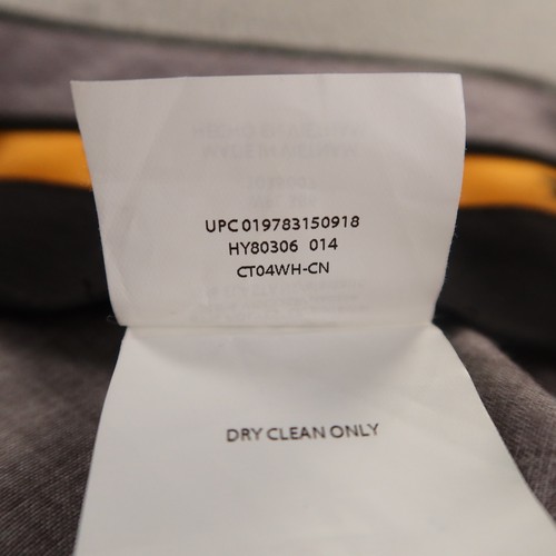 Hopsack Pants Mens 29 Gray Polyester Slacks 29x30 - Picture 8 of 14