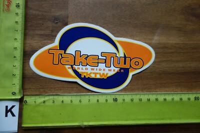 Alter Aufkleber Sport Mode Kleidung Wear TAKE-TWO TKTW