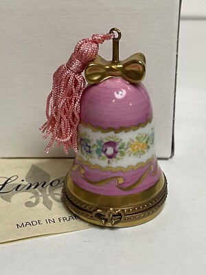 Genuine  Limoges Wedding Bells Marque Deposee Box