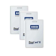 50 Pack HID 1326 Proximity Access Control Card ProxCard II Credential 1326LSSMV