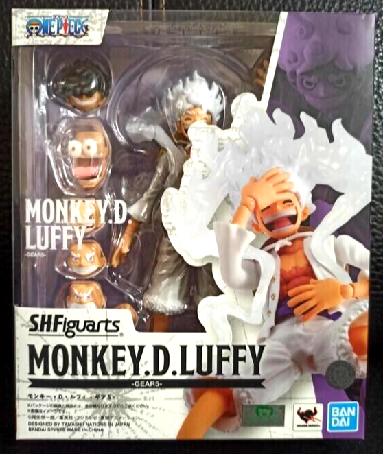 Bandai S.H.Figuarts One Piece Monkey D. Luffy Gear 5 Action Figure